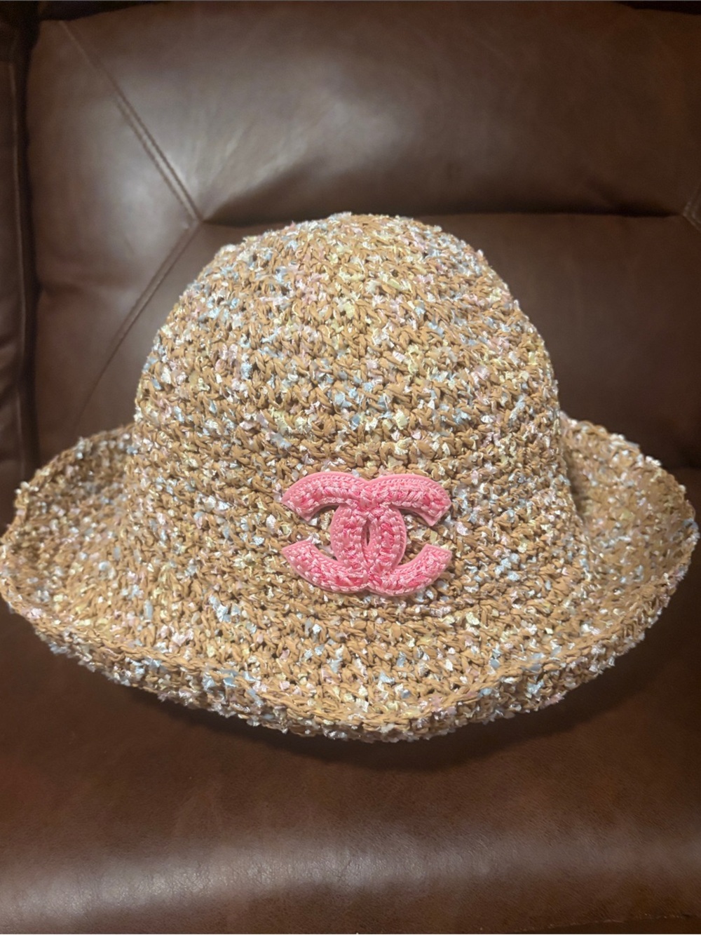 🌊💖 🆕 CC Raffia Hat 🏝️☀️ - Picture 6 of 14